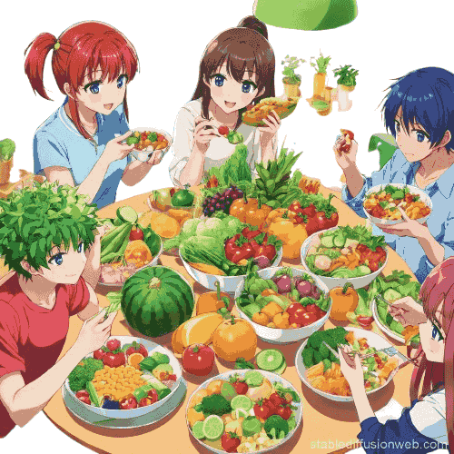 Food as Community Anime