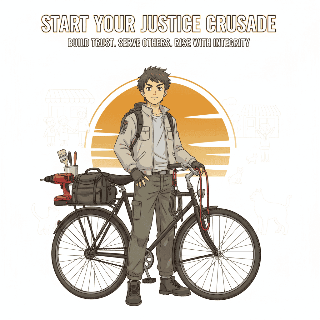 How to Start Your Justice Crusade