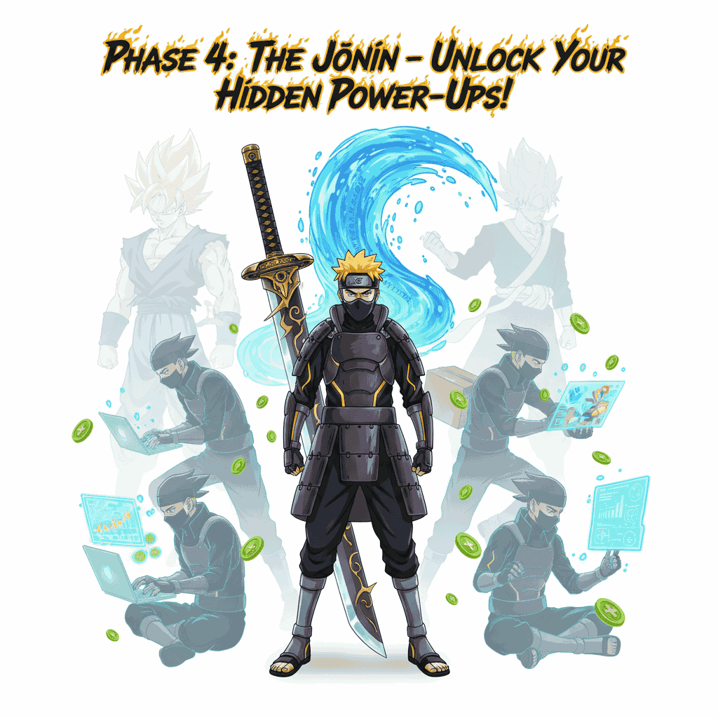 The Jōnin - Finding Hidden Power-Ups (Increasing Income)