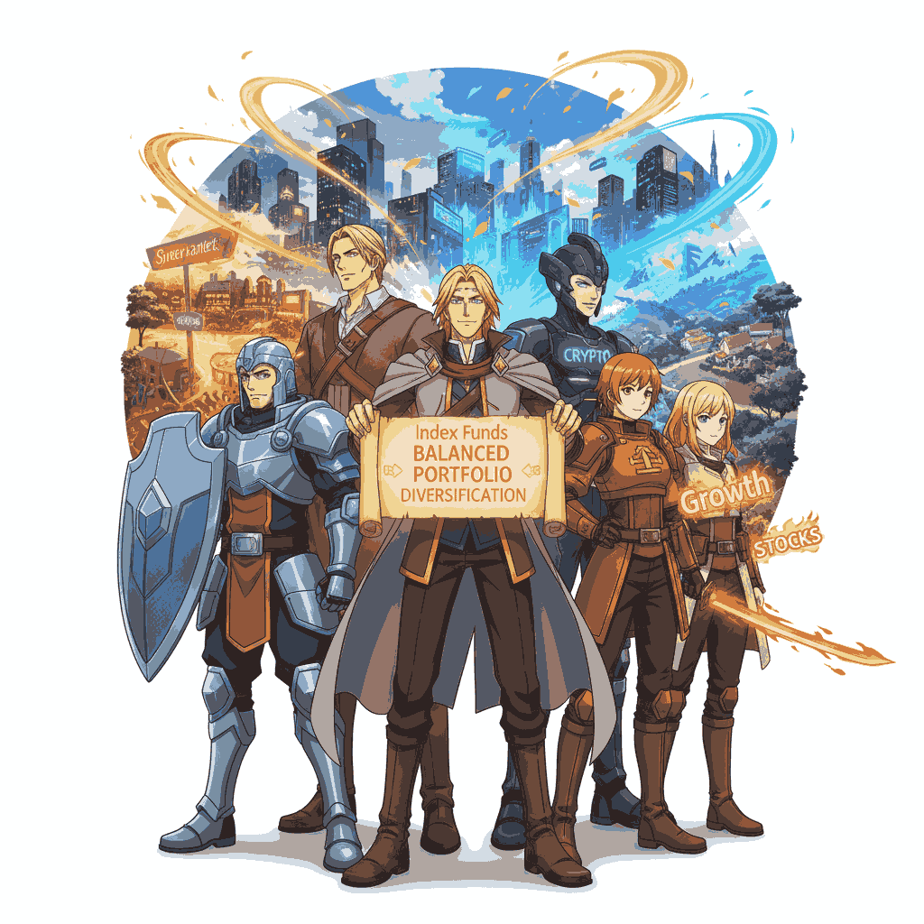 Building Your “Anime Team” of Investments