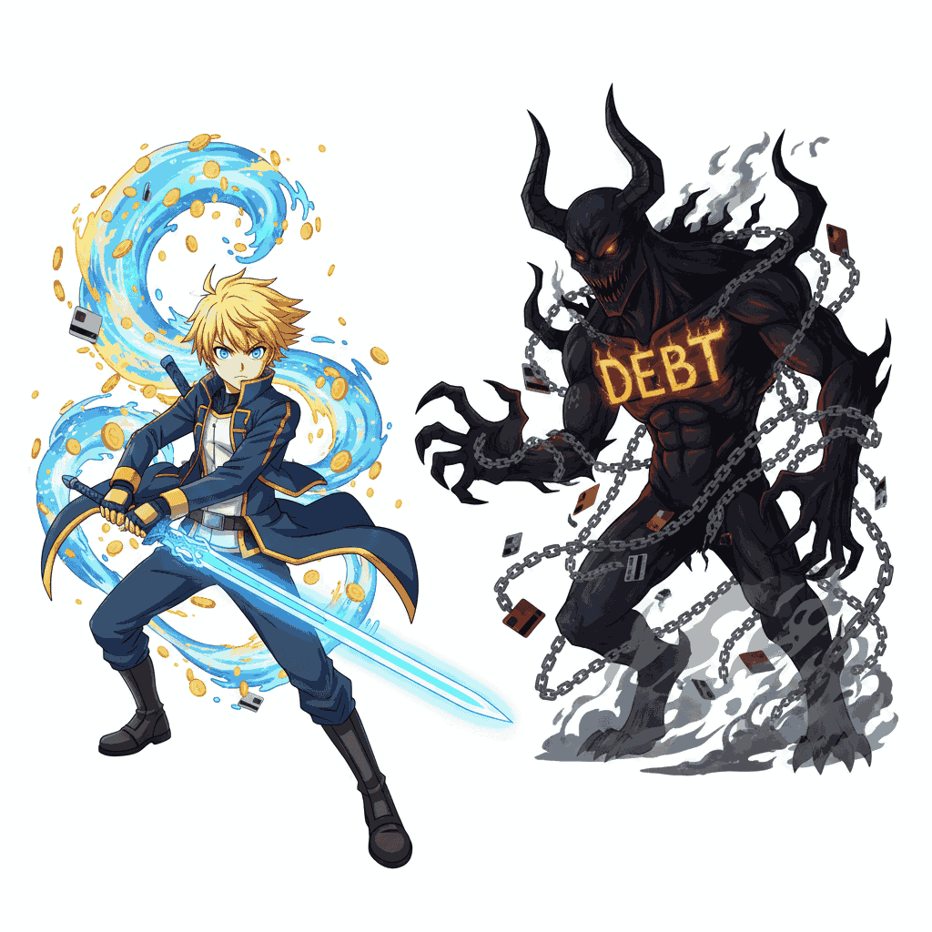 Defeat the Debt Demon Anime-Style Tactics to Slash Your
