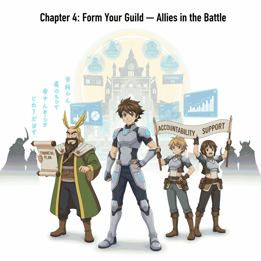Form Your Guild — Allies in the Battle