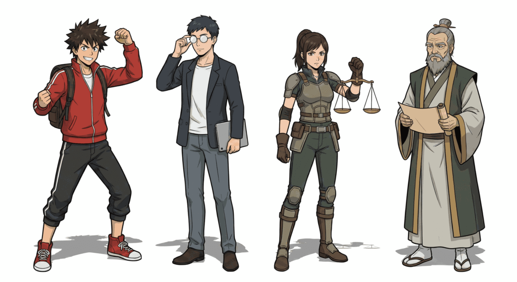 Investing Archetypes — Which Anime Character Are You