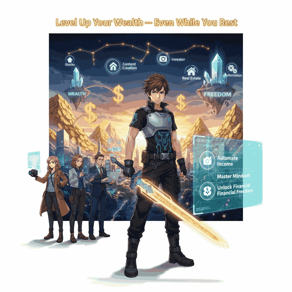 Passive Income Quest Unlocking Financial XP Like an