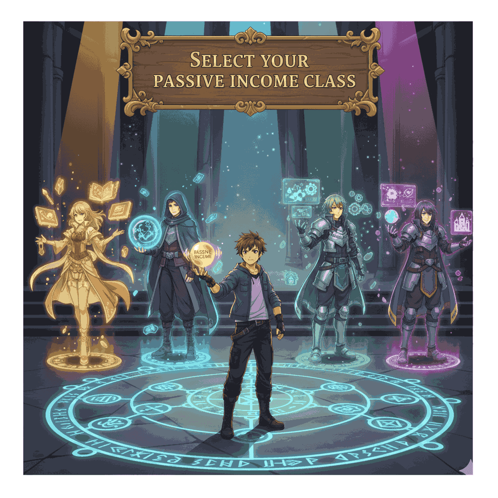 Selecting Your Character Class — Which Passive Income Type Fits You