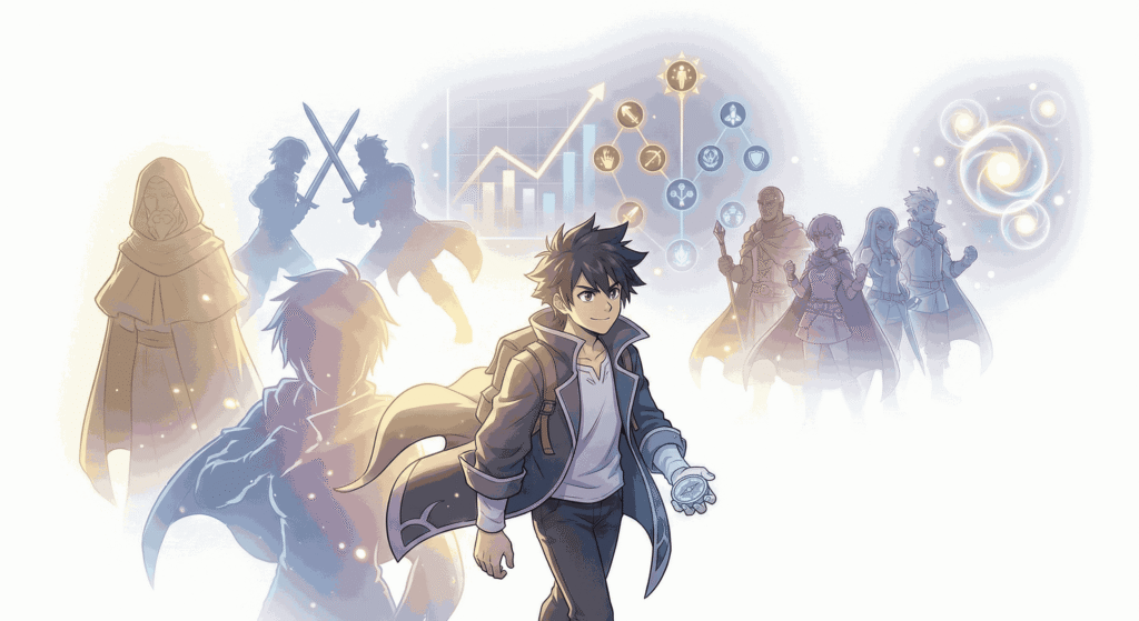 Stock Market Saga Investing Lessons from Epic Anime