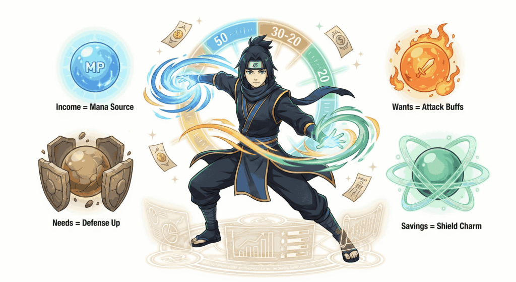 The Budget No Jutsu – Channeling Your Energy Wisely