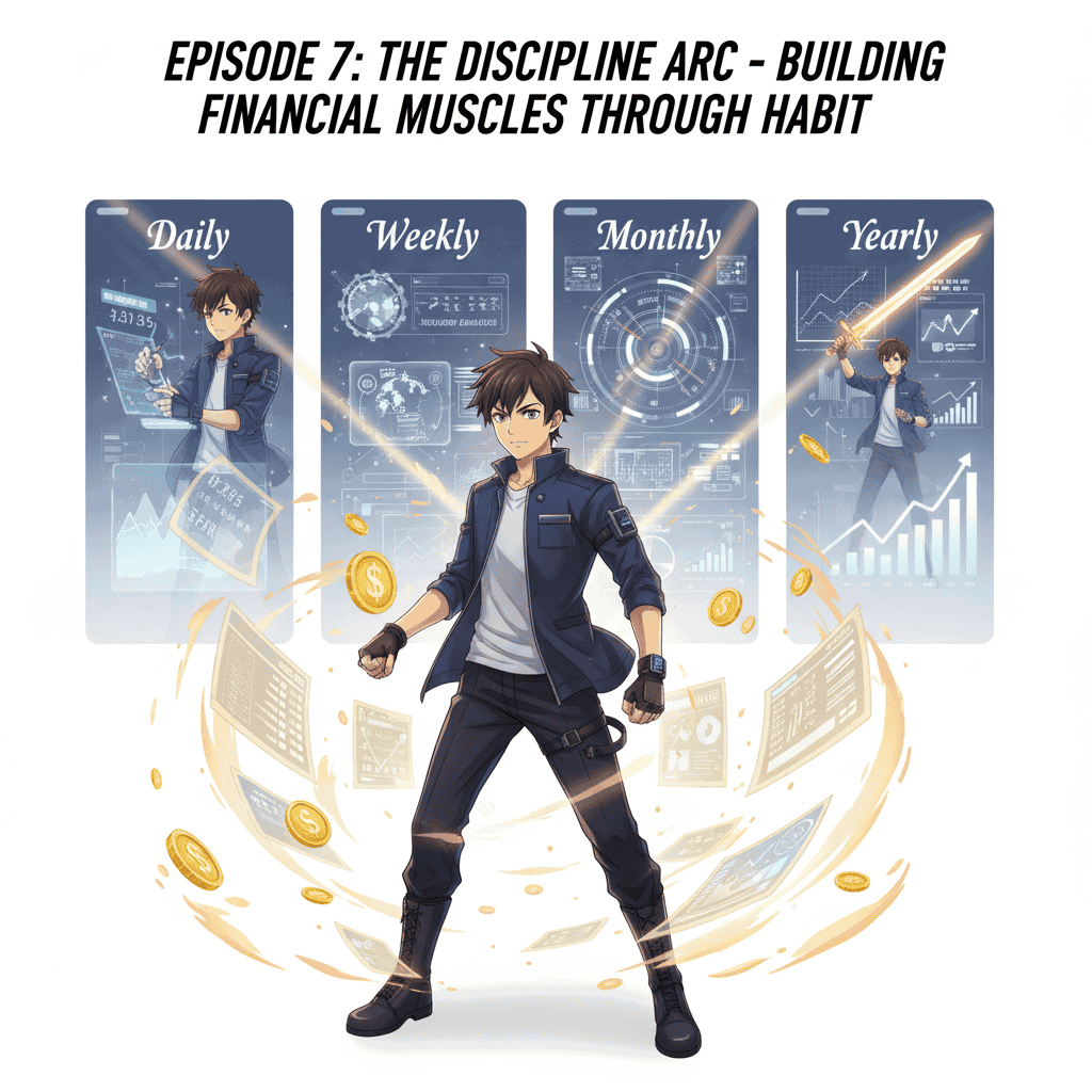 The Discipline Arc – Building Financial Muscles Through Habit