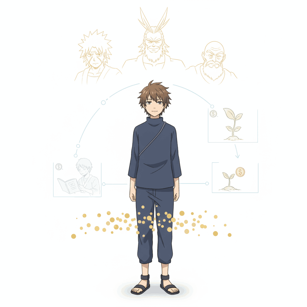 The Emotional Element — Why Anime Teaches Wealth Better Than Textbooks