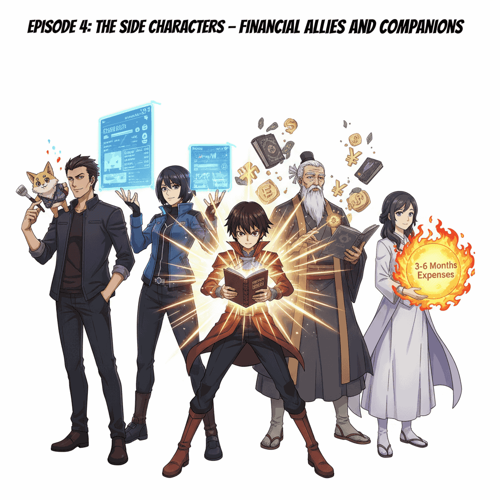 The Side Characters – Financial Allies and Companions