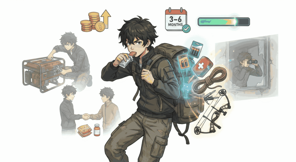 Building Strength Stocking Up, Step by Step