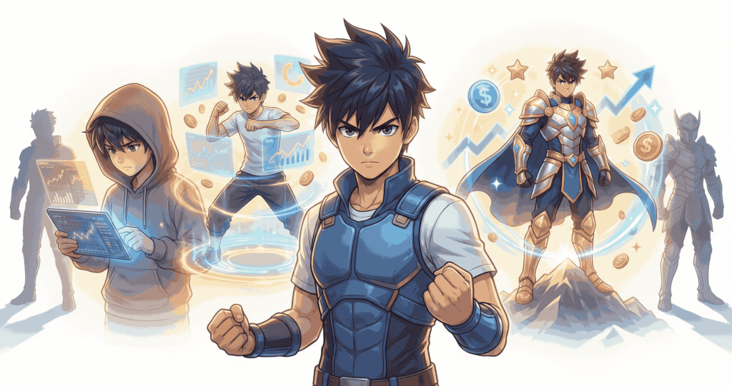 Create Your Financial Anime Arc Planning Money