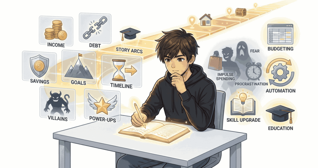 Designing Your Personal Financial Anime Plotline