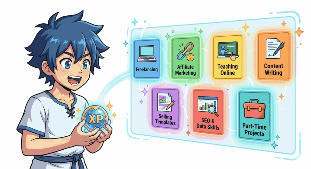 Side Quests — Boost Your XP (Income)