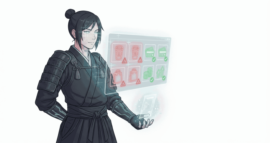 Track Every Expense Like a Sharingan Scan