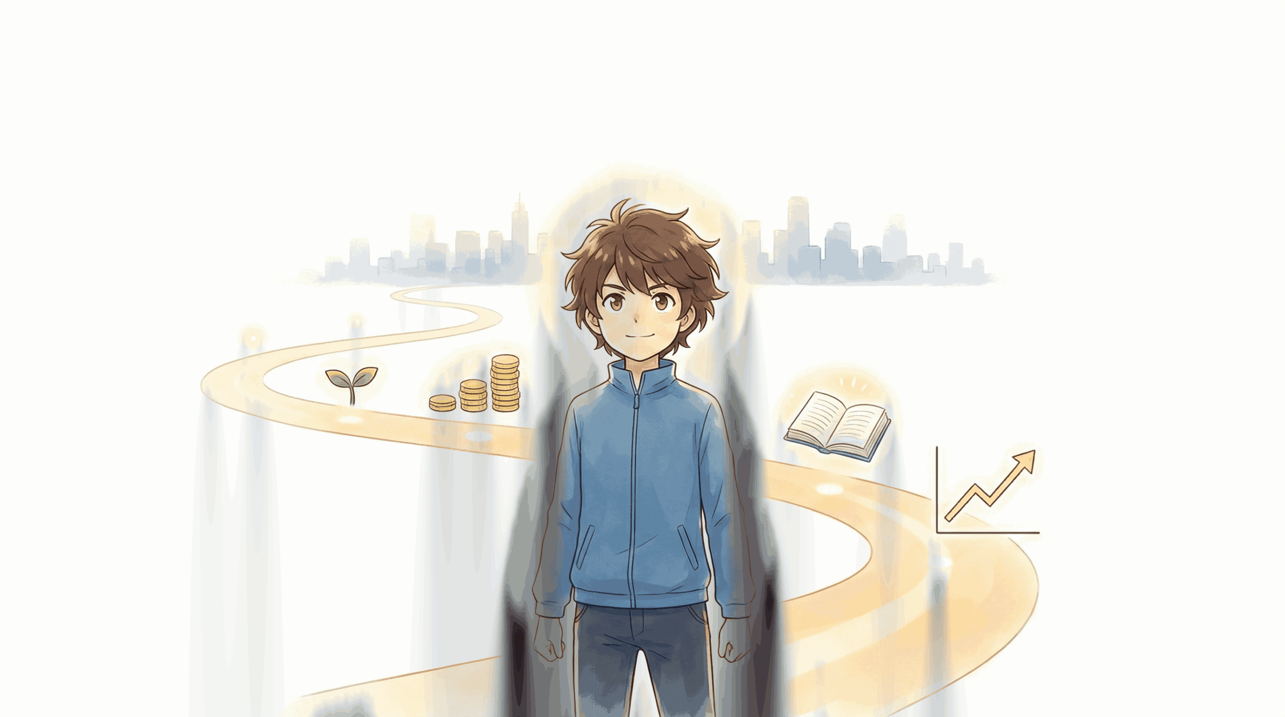 How to Build Long-Term Wealth from Scratch (Anime Wealth